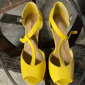Lovely Yellow Shoes